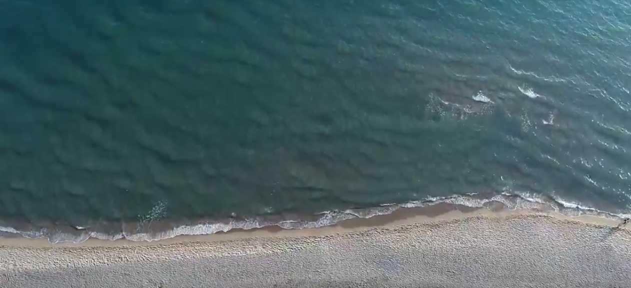 Le dune di Capocotta viste dal drone